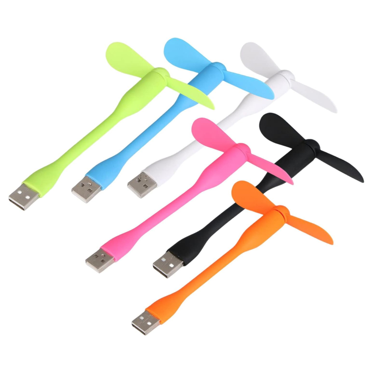 Flexible USB Mini Fan for Laptop and Power Bank 4