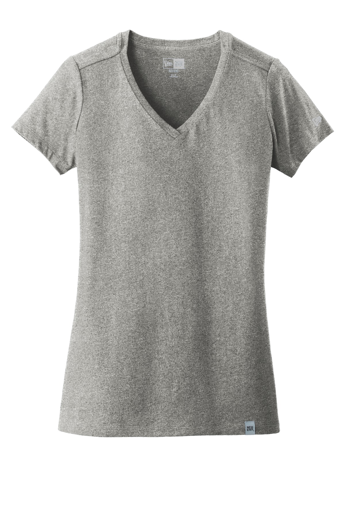 New Era Women's Heritage Blend V-Neck Tee. LNEA101 12