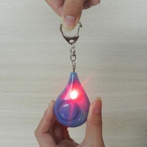 Water Drop Safety Alarm Keychain With LED Light And 120DB Panic Sound 12