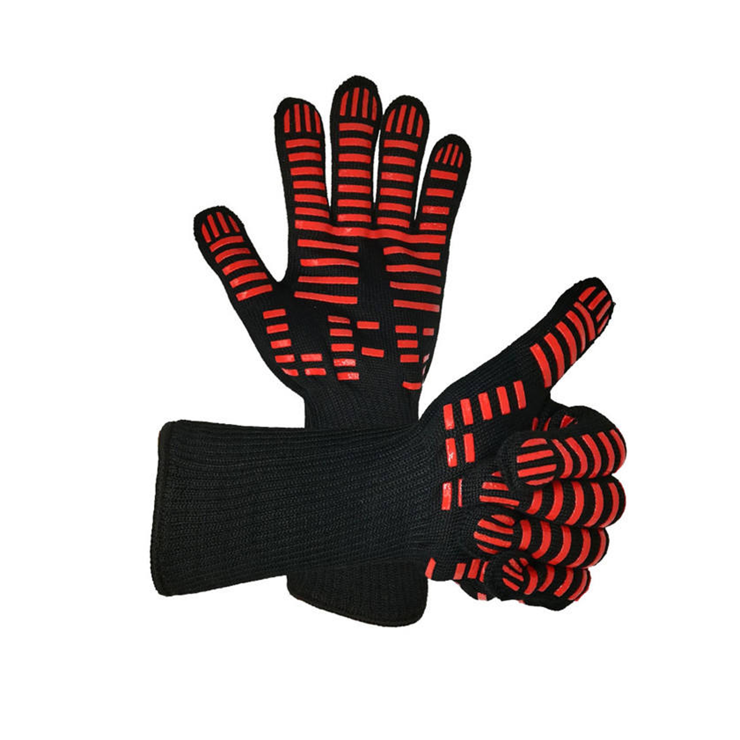 BBQ Heat Resistant Grilling Glove 1 Pair 4