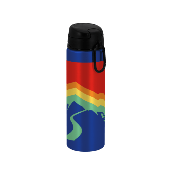 FastFlow Recycled Aluminum Bottle with Flip Lid, custom water bottle with logo imprint 88
