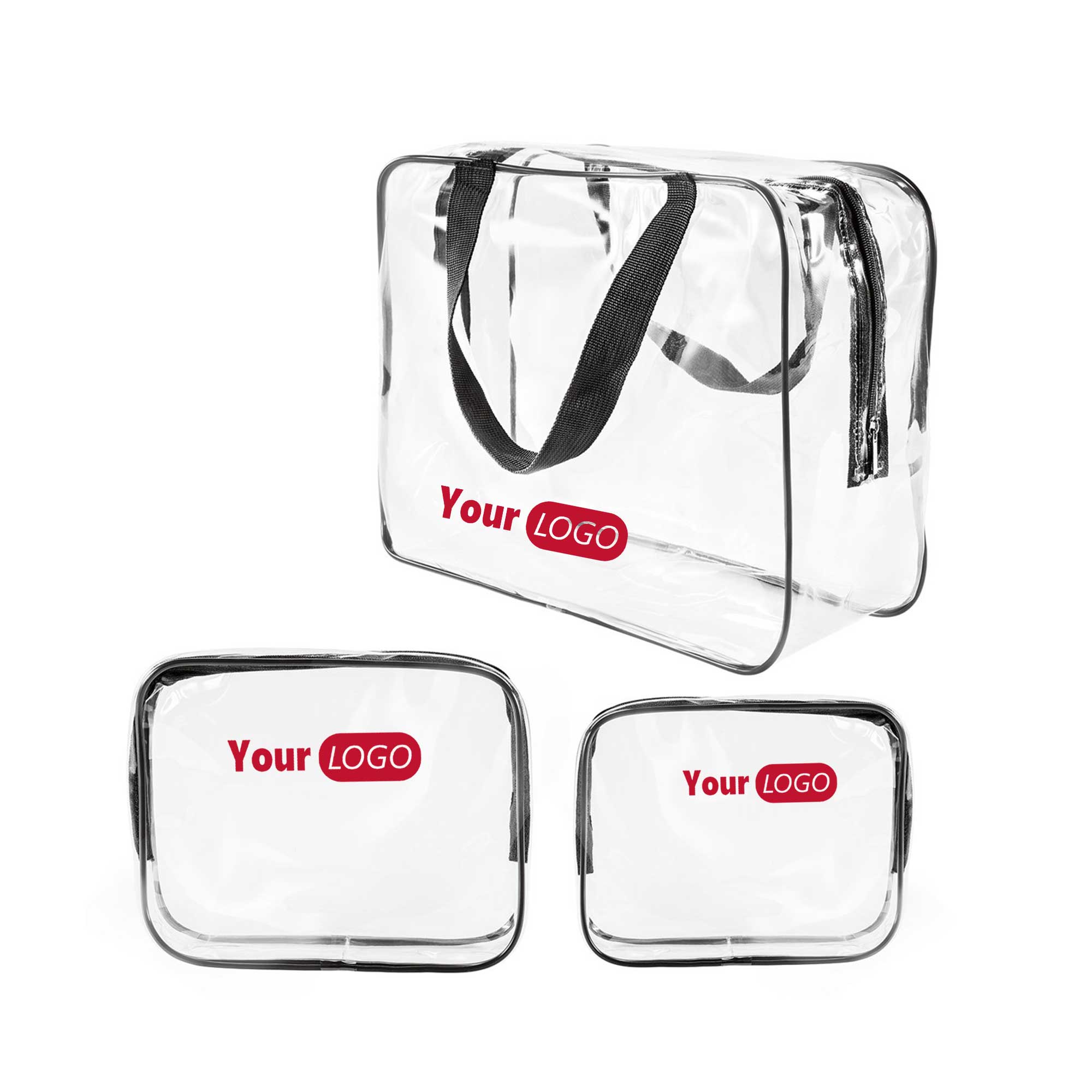 Clear PVC Travel Toiletry Bag 2