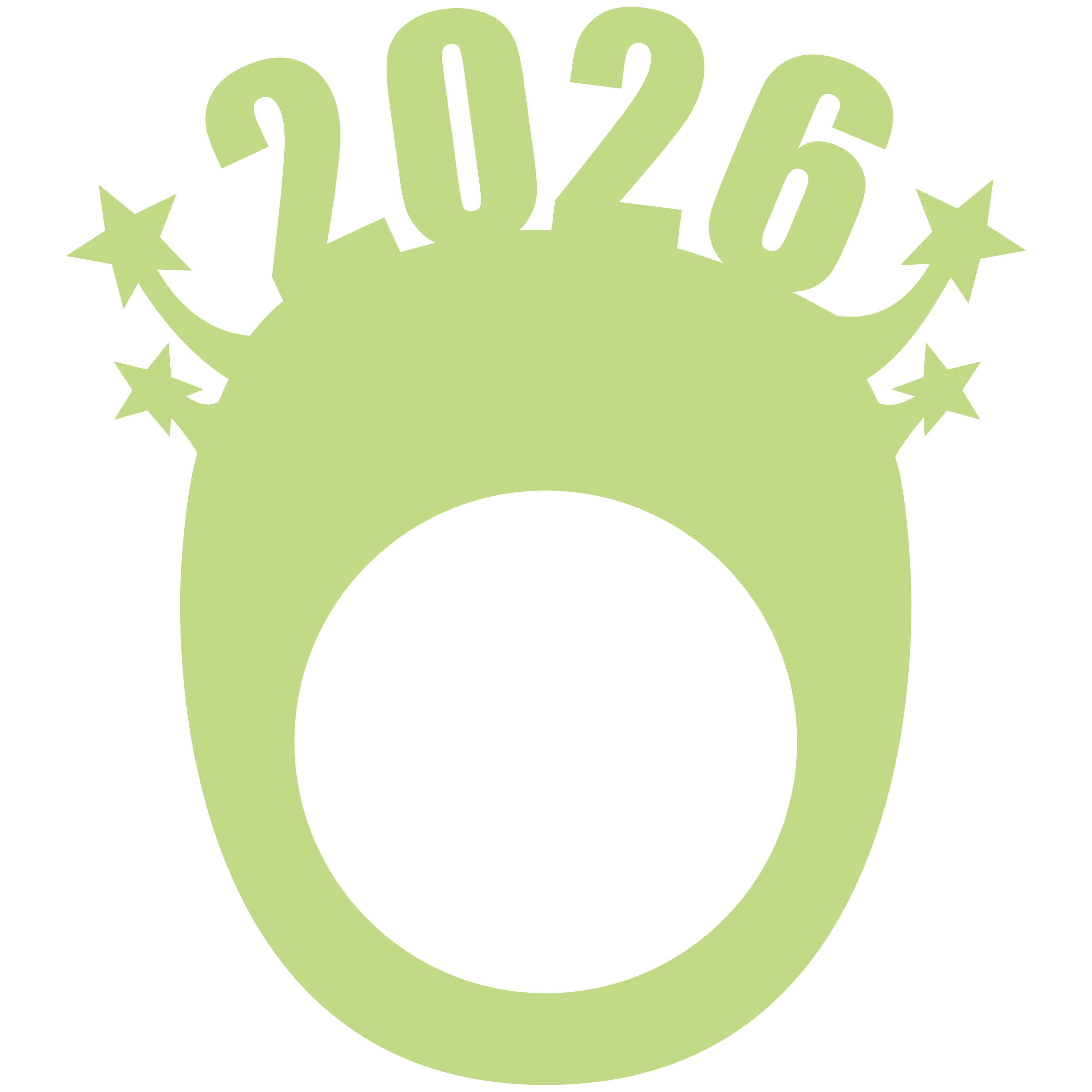 Year 2026 Pullover Visor 21