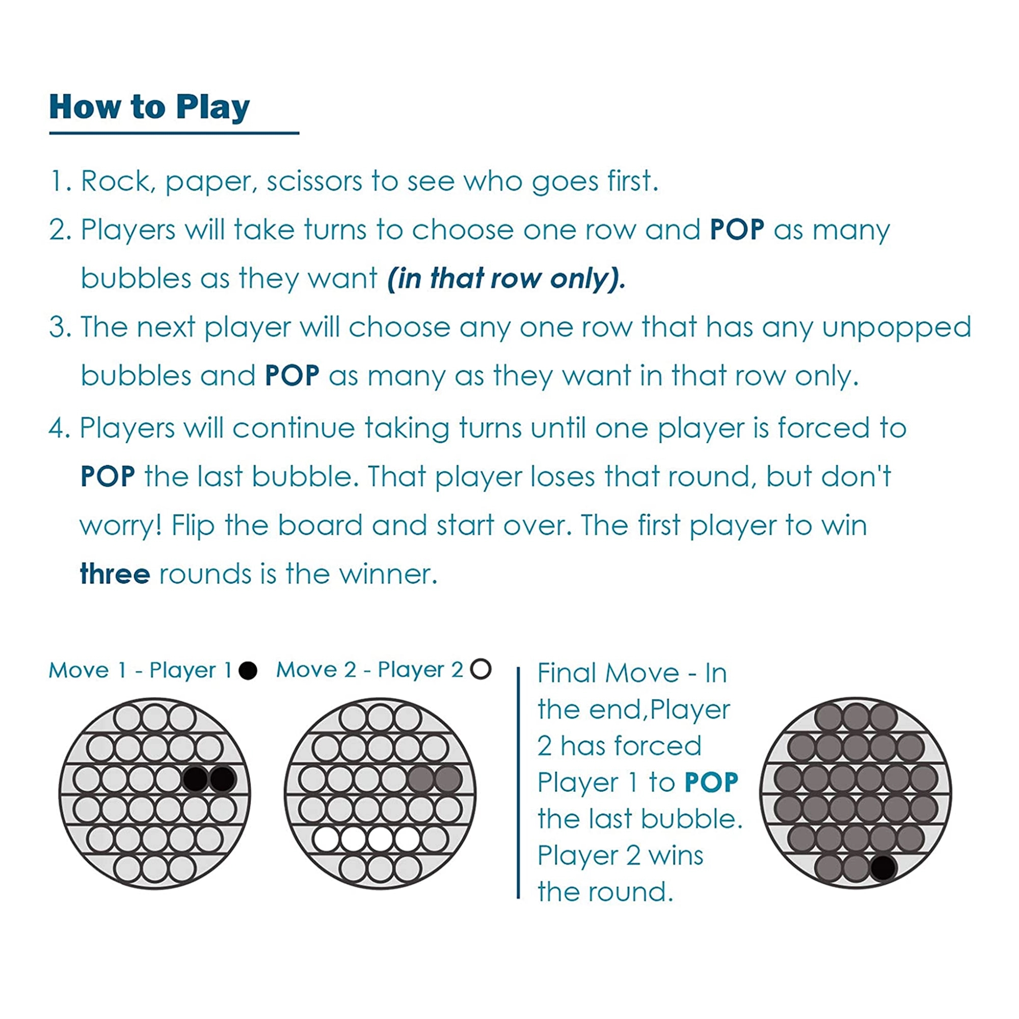 Square Pop Fidget 7