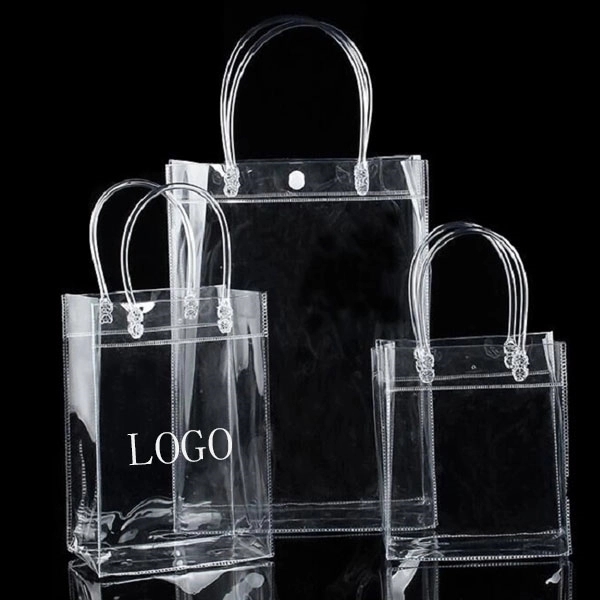 PVC Plastic Bags with Handles 5