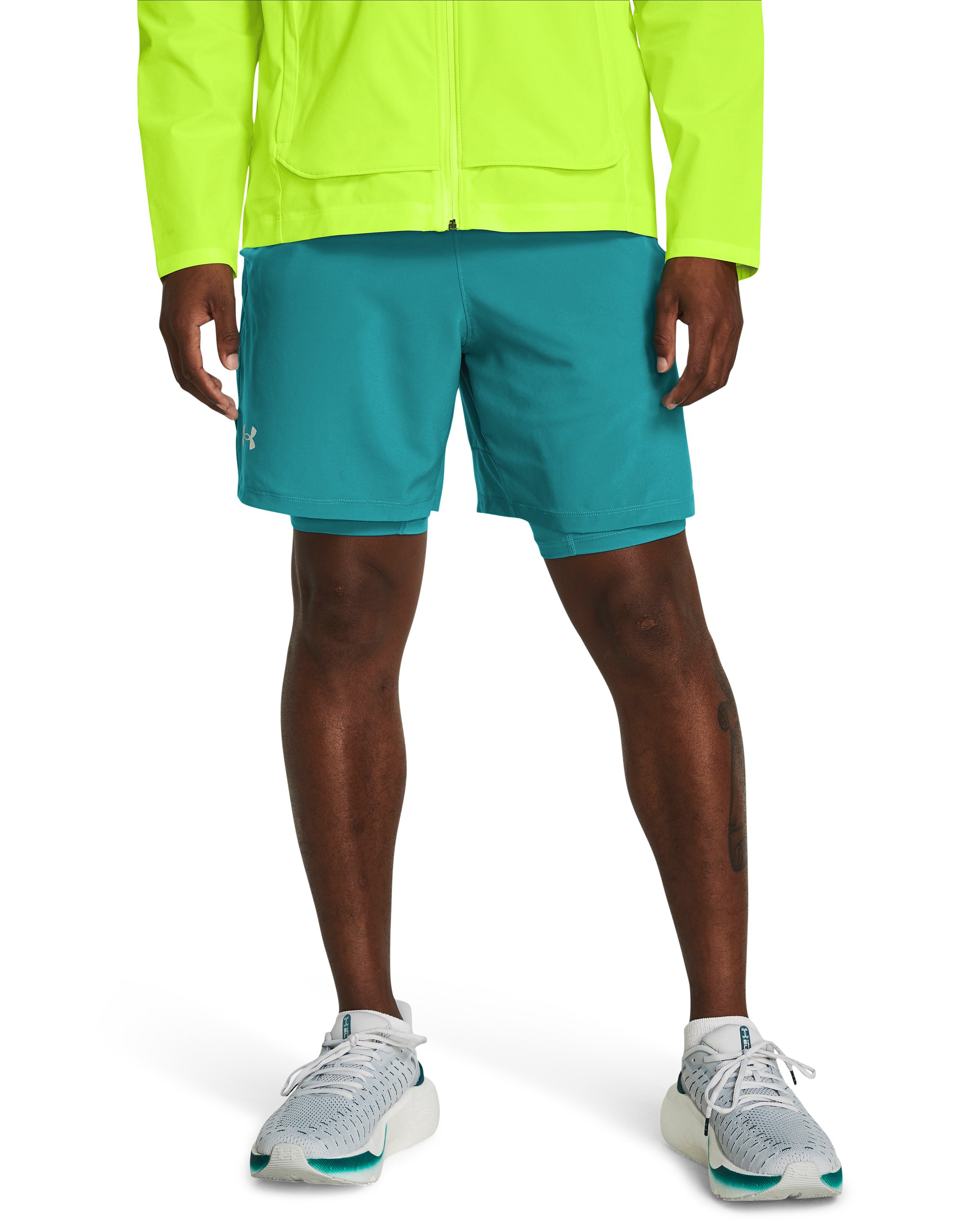 UA Launch Men's 2-in-1 7 Shorts 8