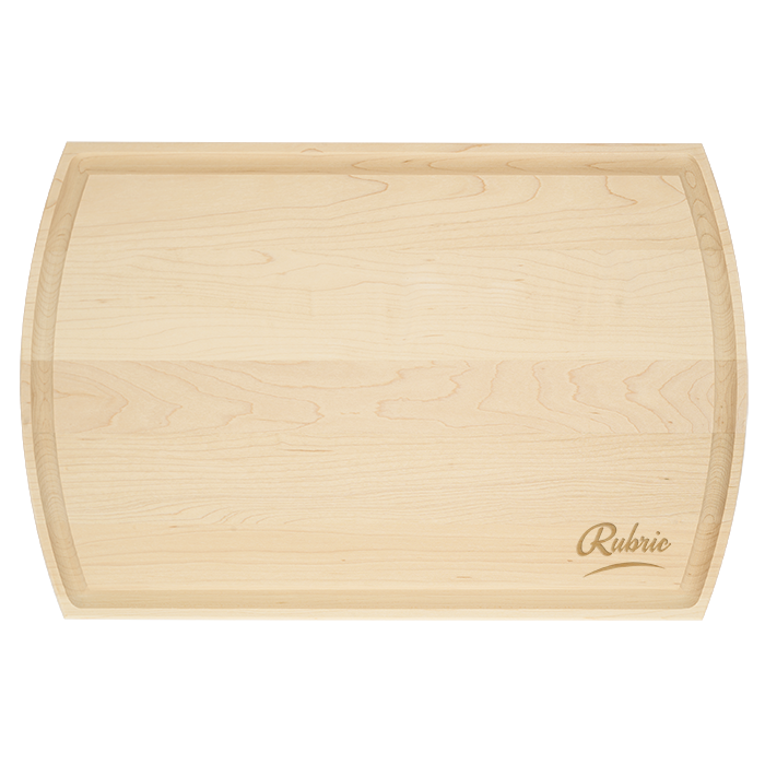 Niagara Cutlery™ Maple Arch Cutting Board 16” 16