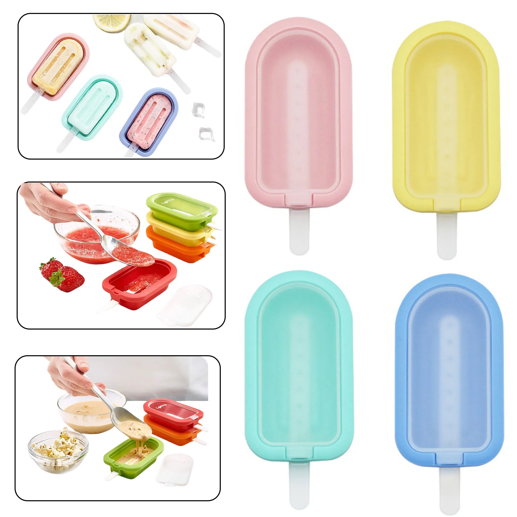 Silicone Popsicle Mold