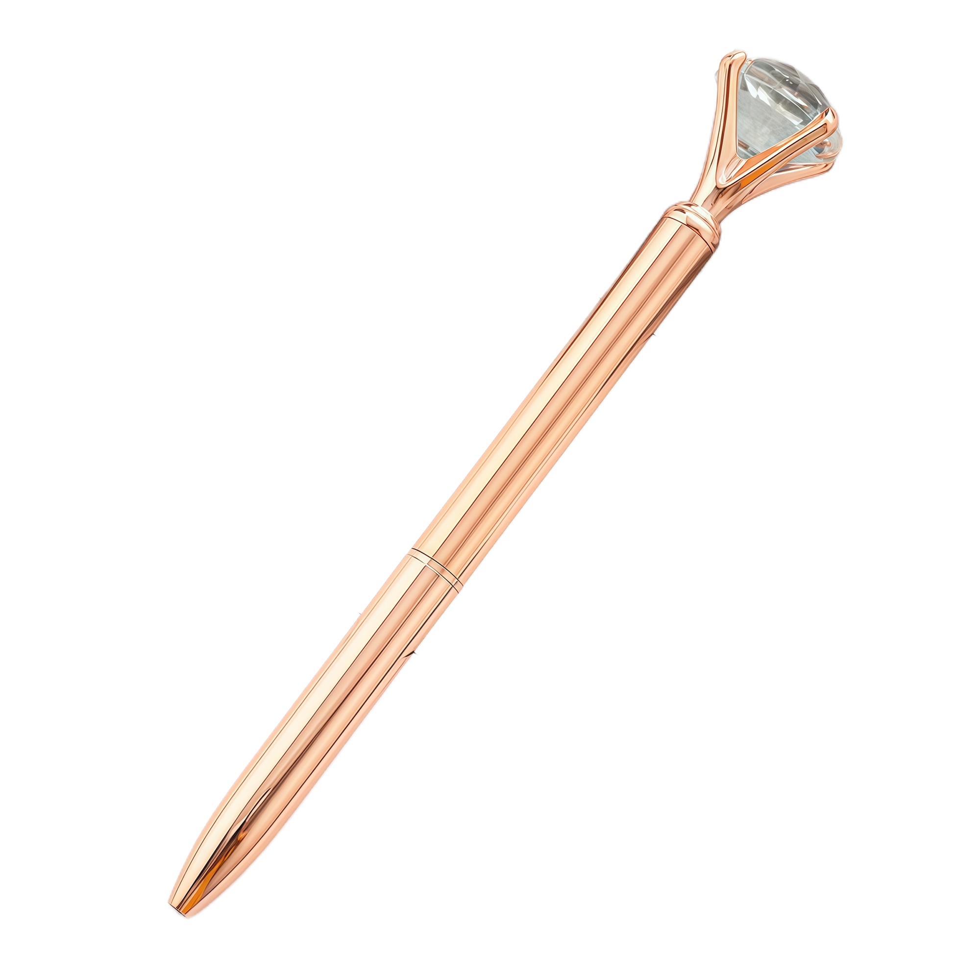 Creative Diamond Plastic Ballpoint Pen - Neutral Ad Gift 7