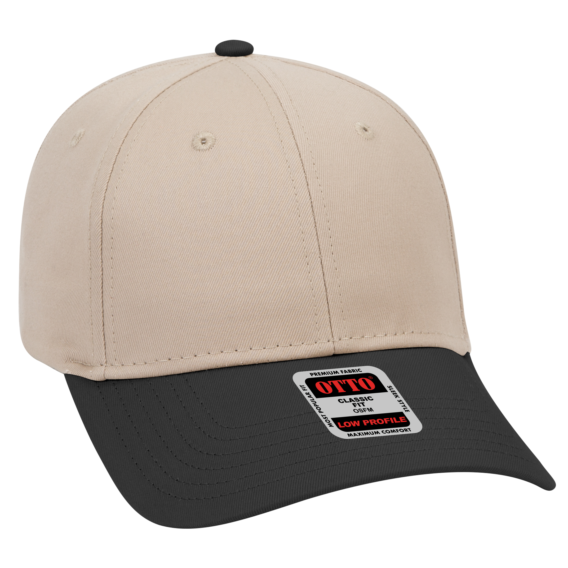 OTTO CAP® 6 Panel Low Profile Baseball Cap 89