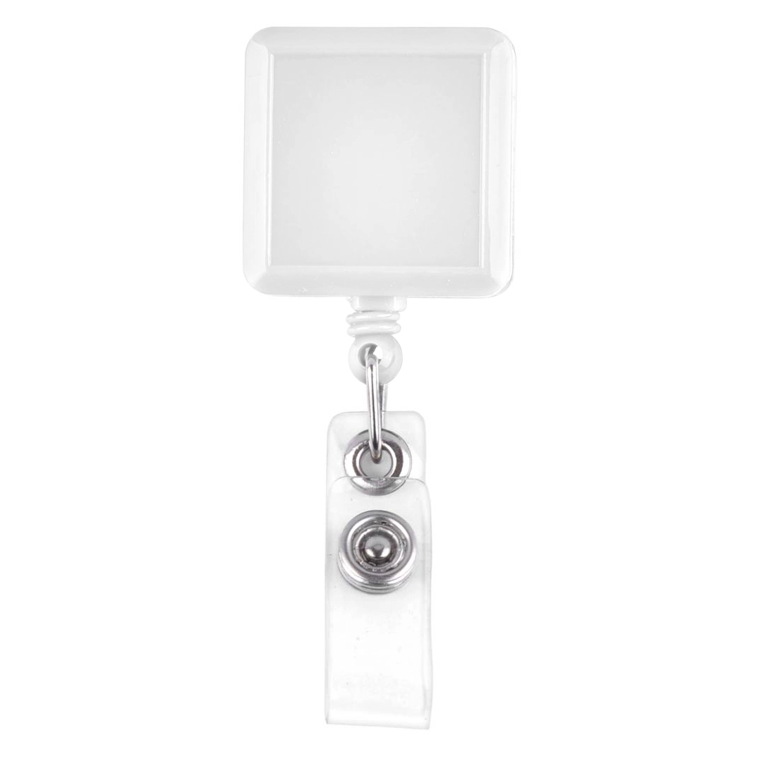 Square-Shaped Retractable Badge Holder 8