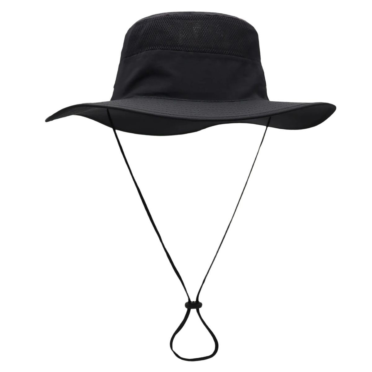 Nylon Bucket Hat with Wide Brim and Mesh Ventilation 15