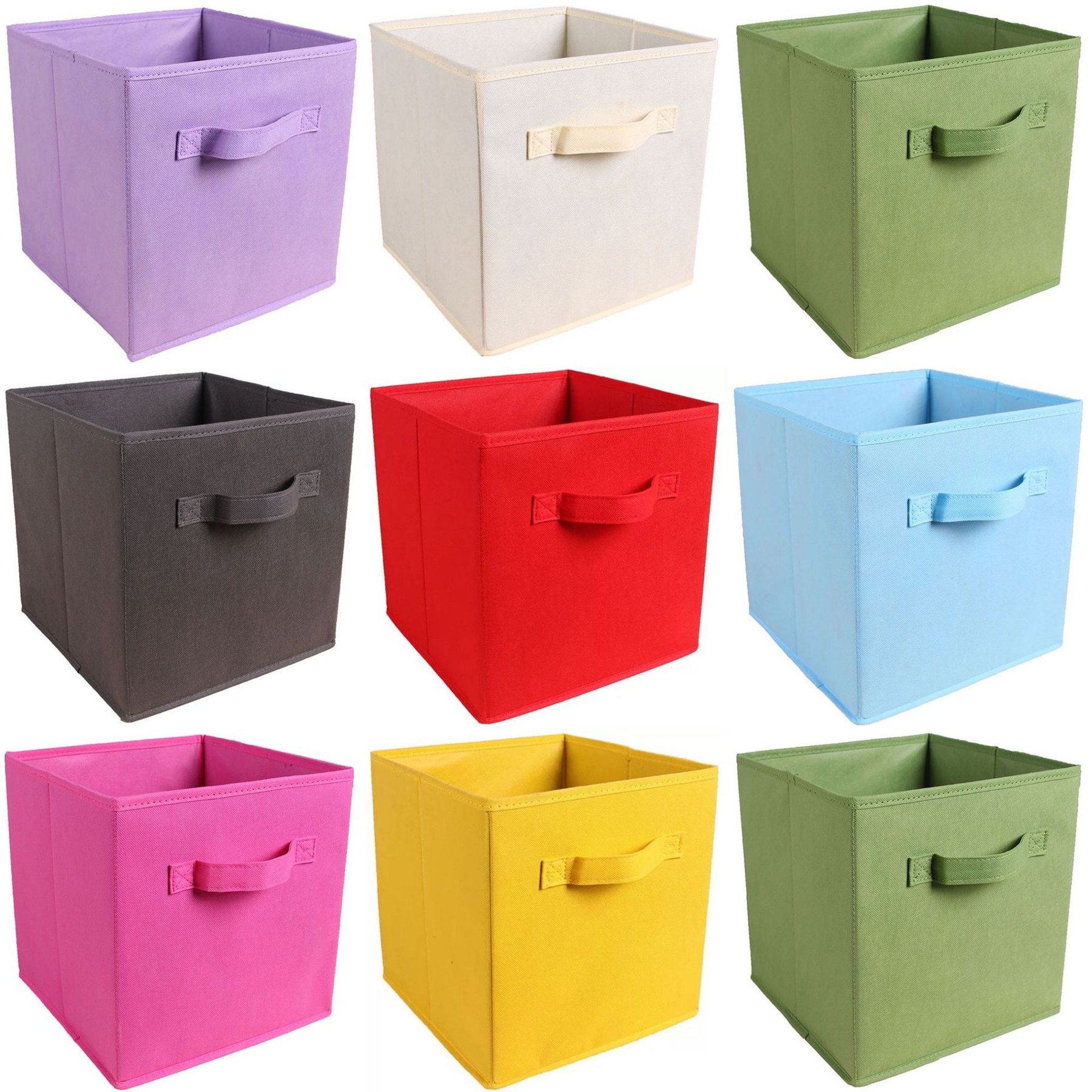 Foldable Storage Cube With Handle 2