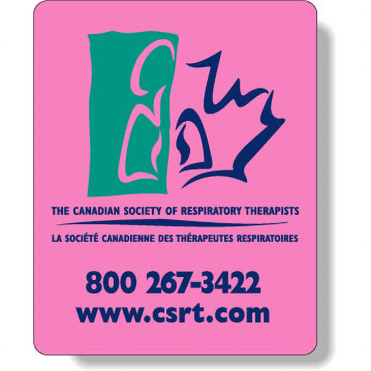 Fluorescent Pink Paper Roll Labels Stock Rectangle (2"x3.5")