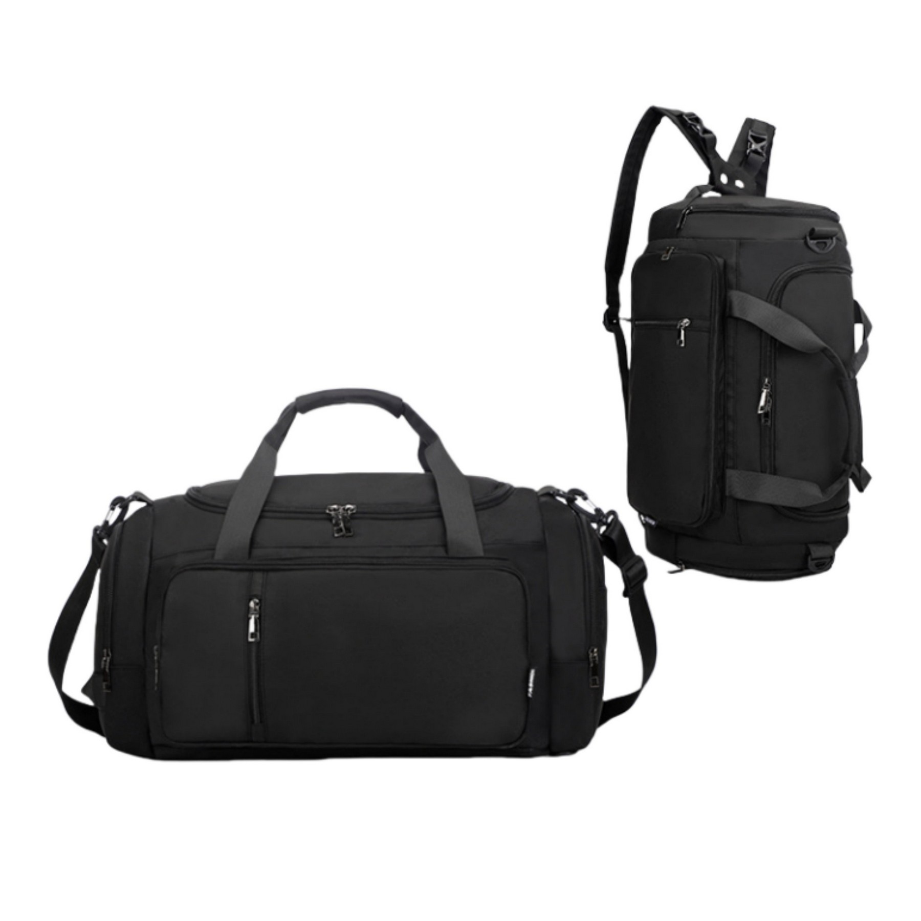 Waterproof Gym Duffle Bag with Shoes Compartment and Wet Pocket 13