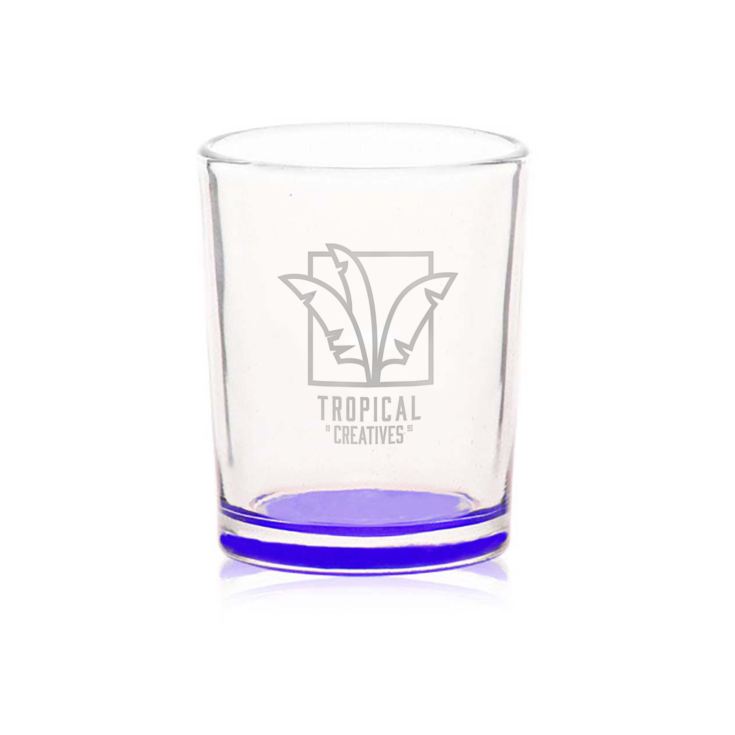 3 oz. Glass Votive Candle Holder (Engrave Imprint) 8