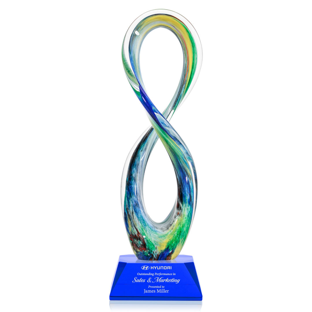 Duarte Award on Sheffield Base - Blue 4