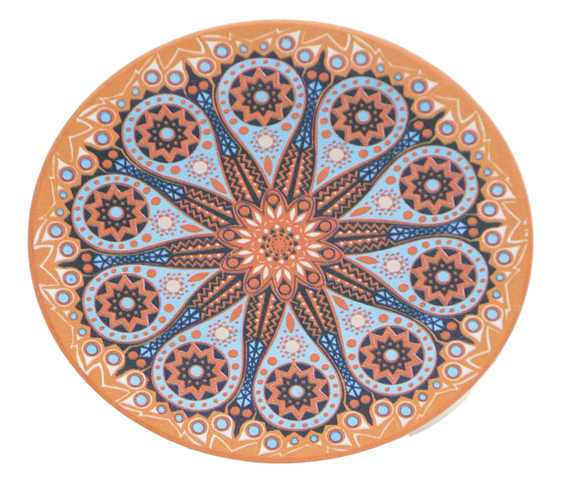 Ceramic Coaster with Cork Bottom 5