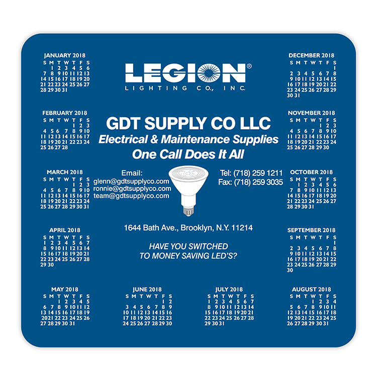 DuraTrac Matte Plus Hard Surface Mouse Pad w/Recycled Heavy-Duty Backing (7.5"x8"x1/8")