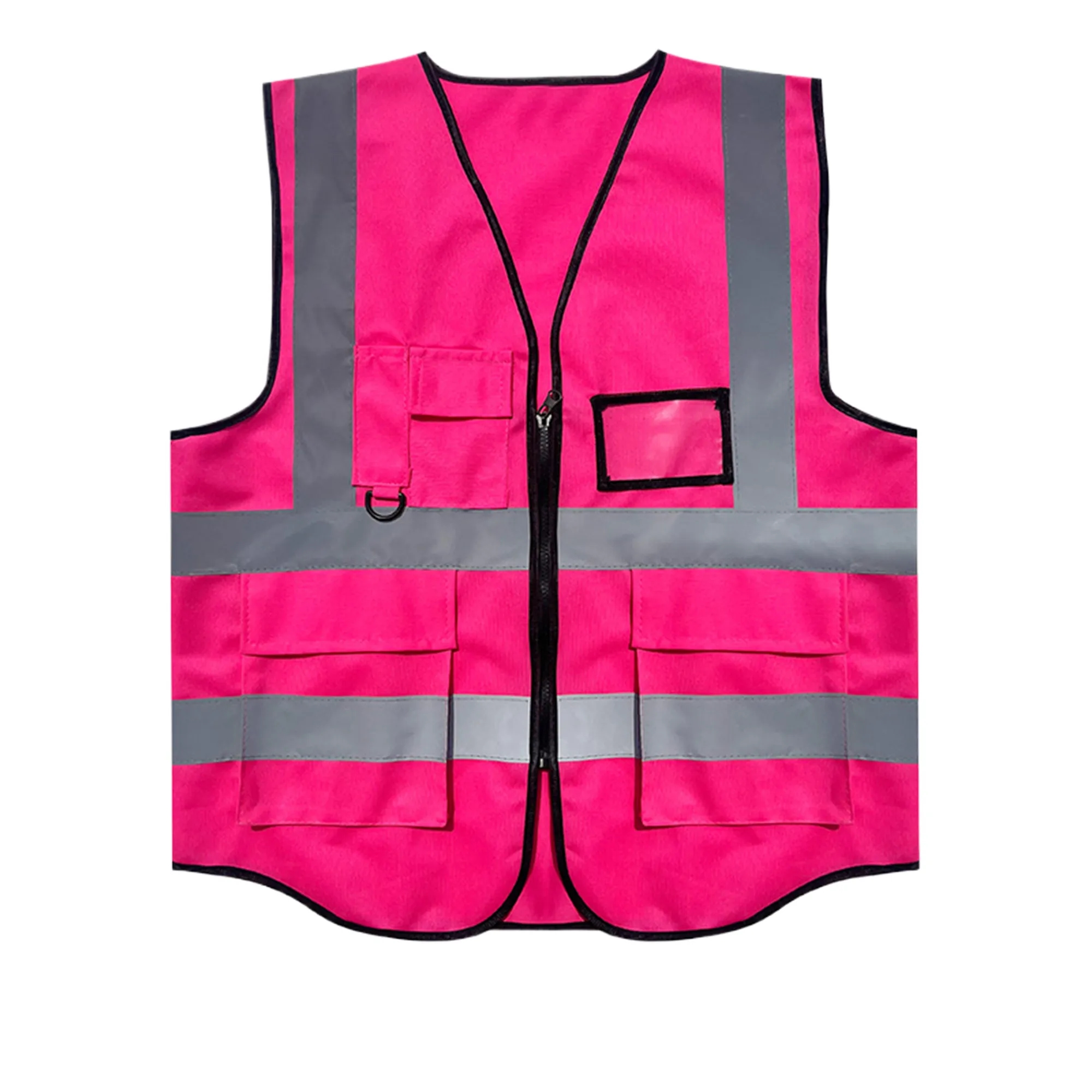 MOQ50 Reflective Safety Vest With Multi Pocket 8
