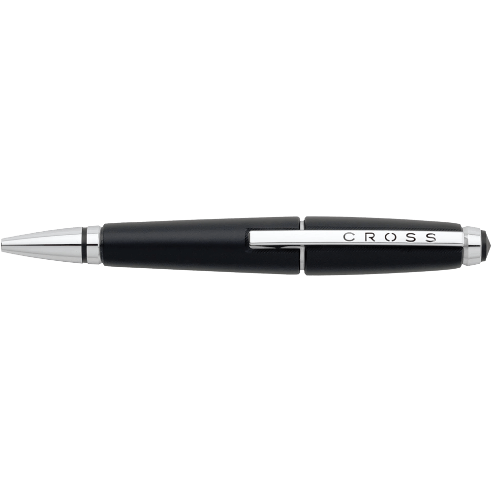 Cross Edge Rollerball Pen - Jet Black 4