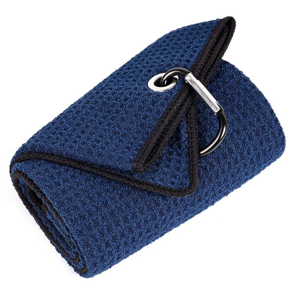 Tri-fold Golf Towel w/ Bag Hook 5