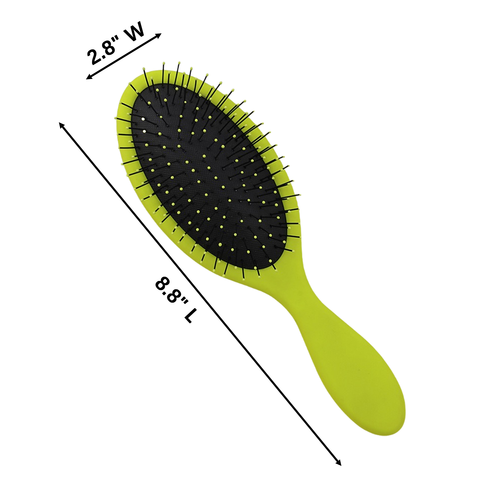 Air Cushion Paddle Hair Brush Soft Bristle 8.8" x 2.8" 5