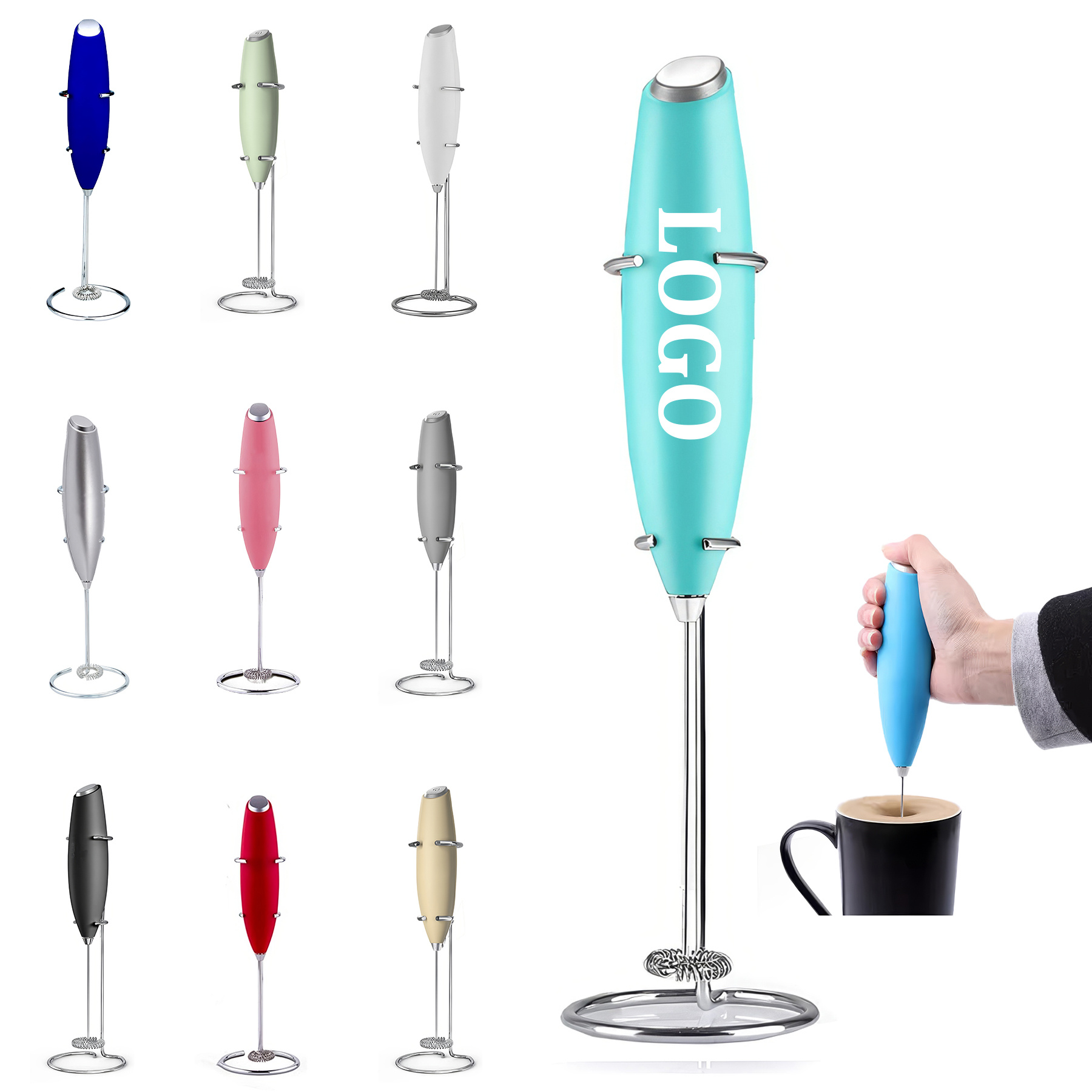 Kitchen Powerful Milk Frother Wand 1
