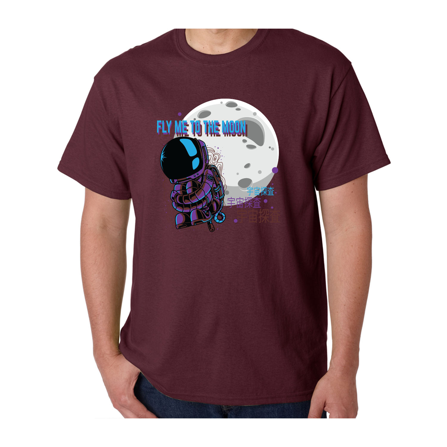 Gildan™ 5.3 oz Cotton Pre-Shrunk T-Shirt (Full Color Imprint) 54