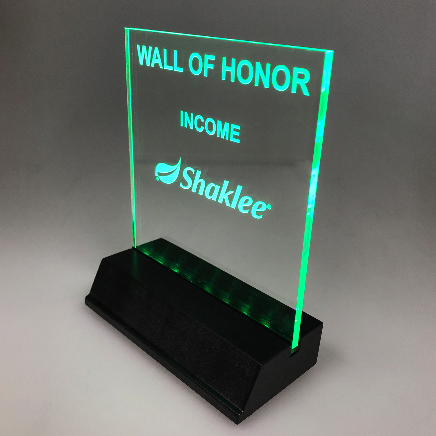 6" Edge Lit Sign or Award 2