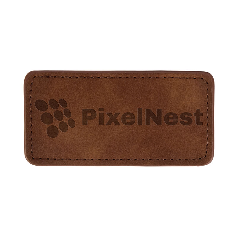 Leatherette Patch With Hook Backing 15