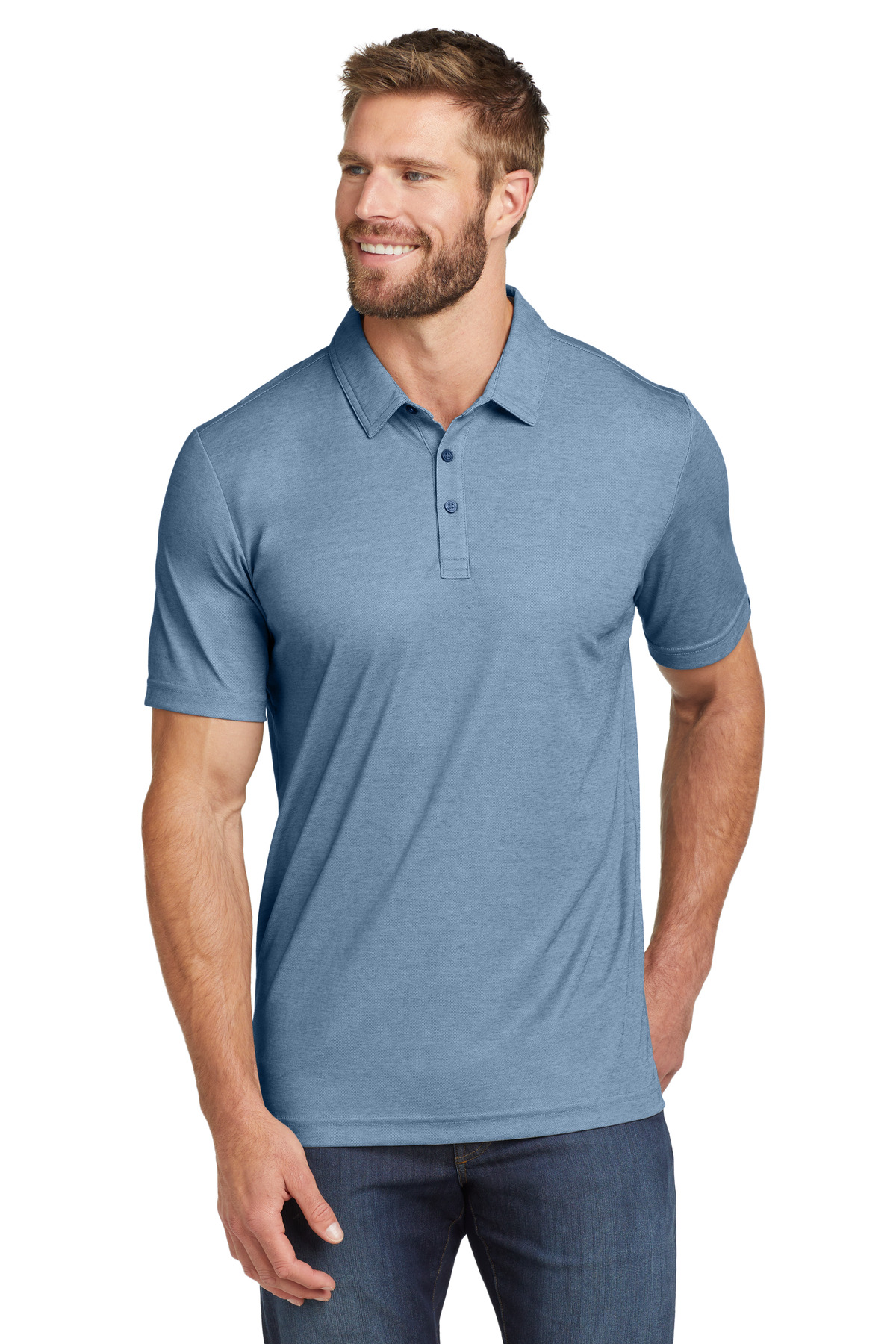 TravisMathew Oceanside Heather Polo. TM1MU412 10