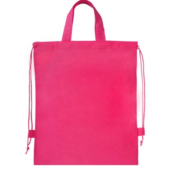 Non-woven Drawstring Bags With Handle 4