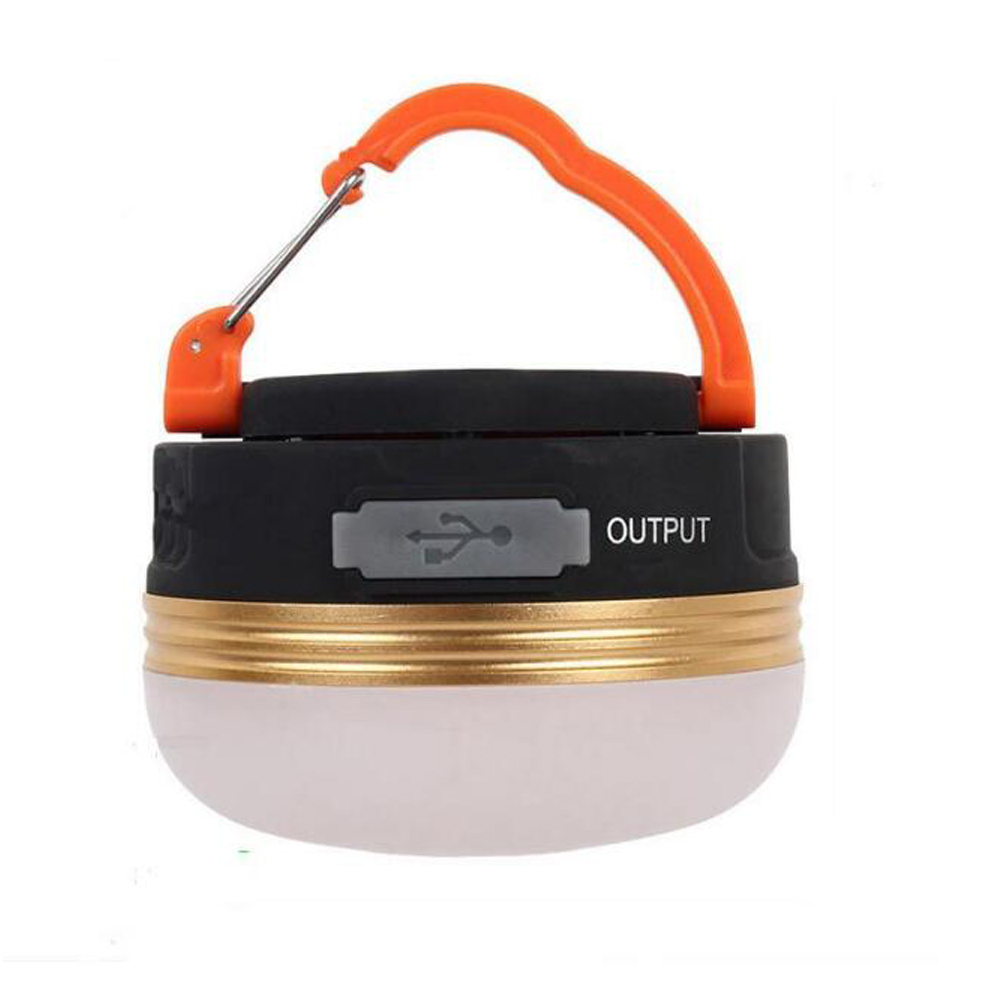 LED Tent Camping Lantern Lamp Light Flashlights USB Power 6