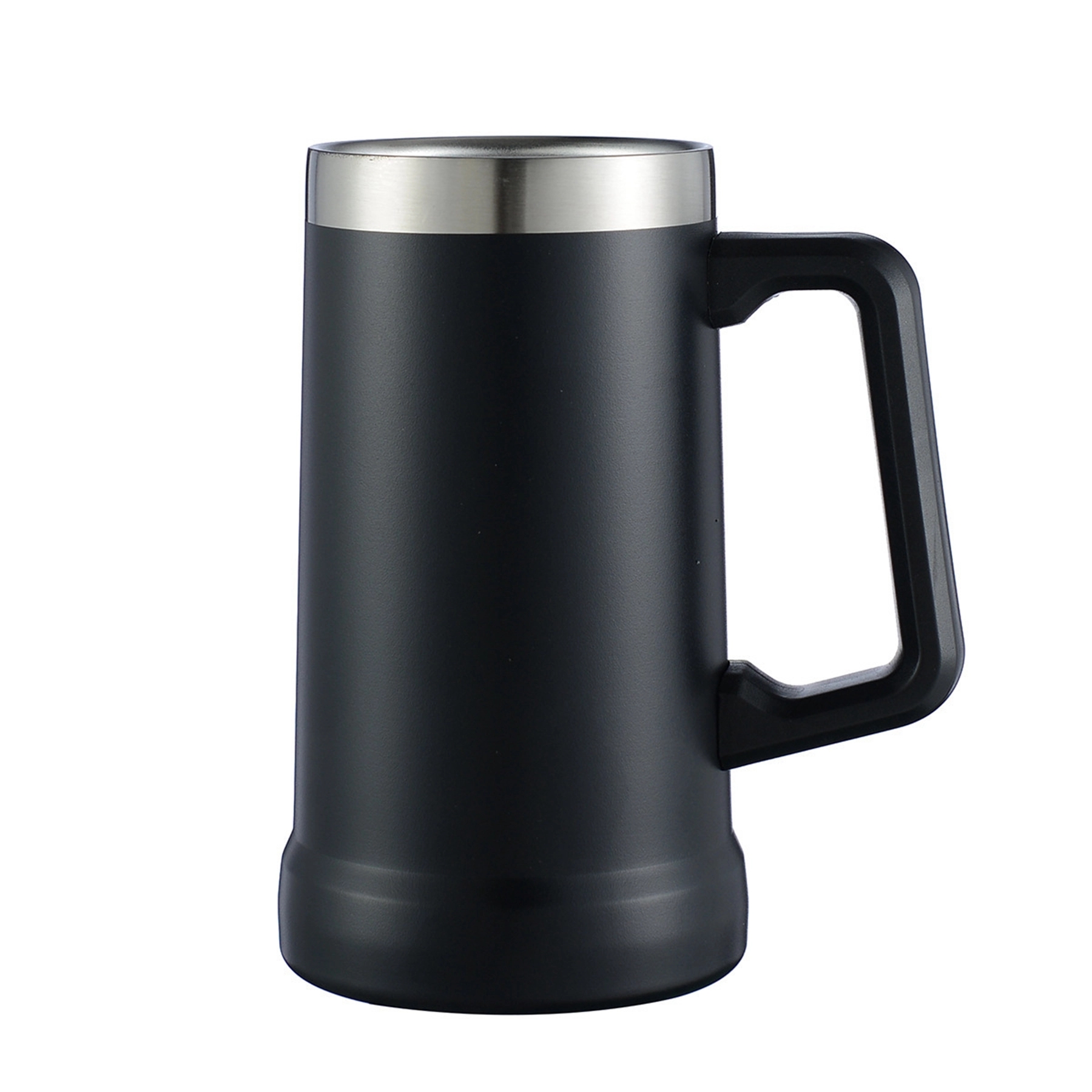 20 Oz Stainless Steel Beer Mug with Handle 38