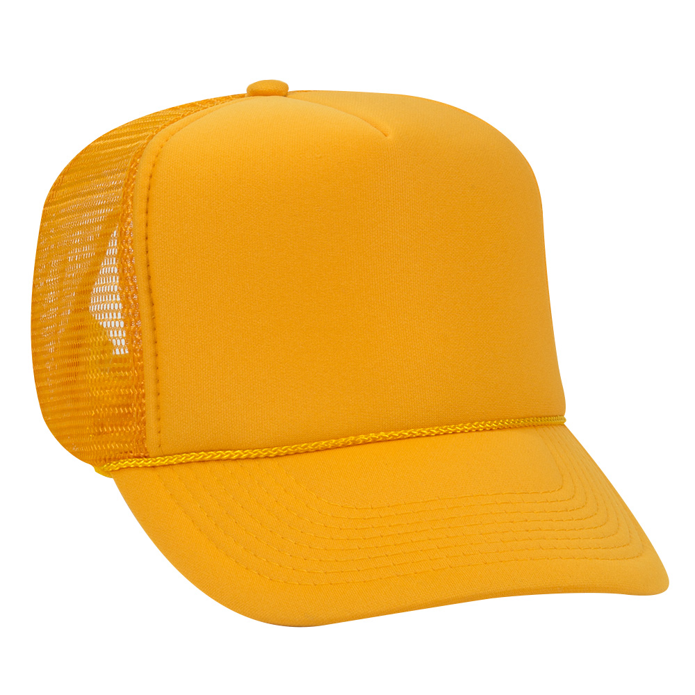 OTTO CAP® 5 Panel High Crown Mesh Back Trucker Hat 90