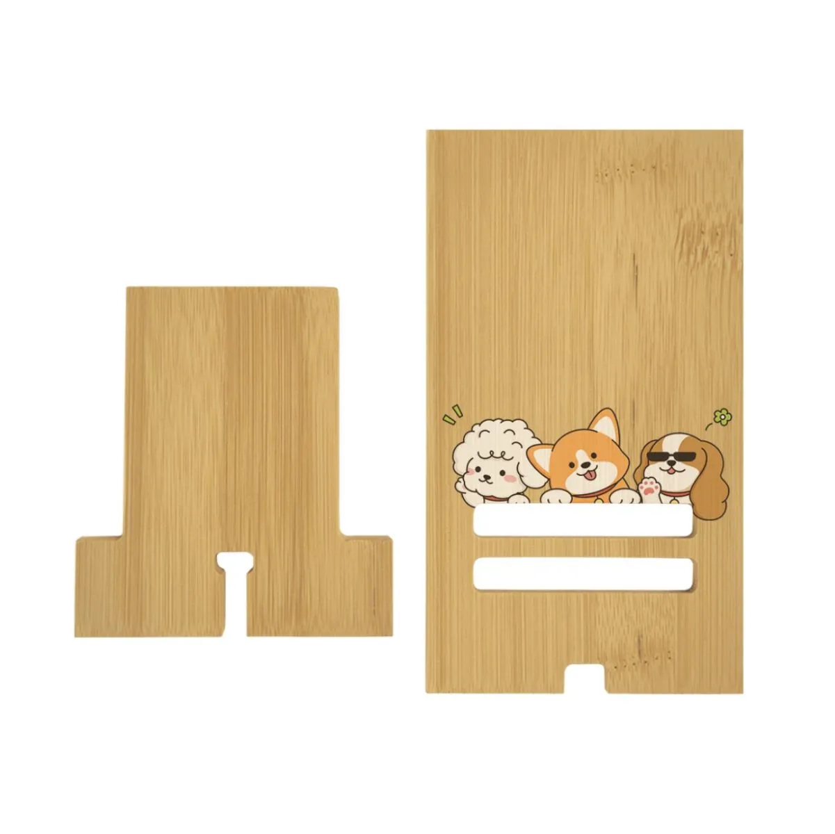 Eco-Friendly Bamboo Wood Phone Stand Holder 5