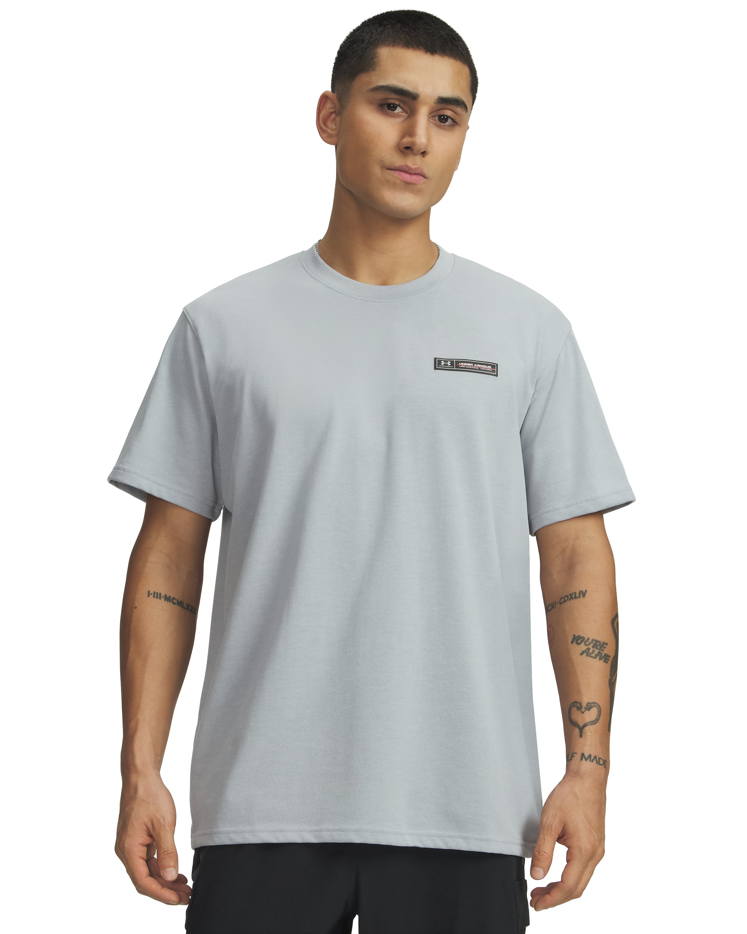 UA Heavyweight Armour Label Men's Short Sleeve 7