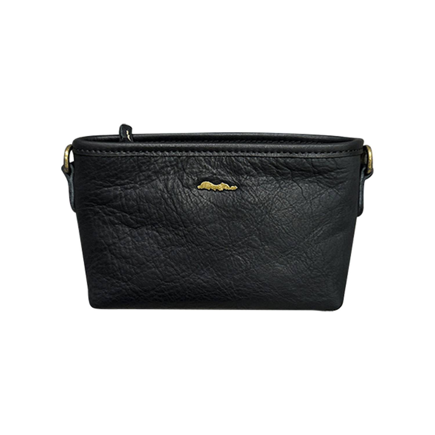 Genuine Leather Single Shoulder Retro Wide Crossbody Bag 3