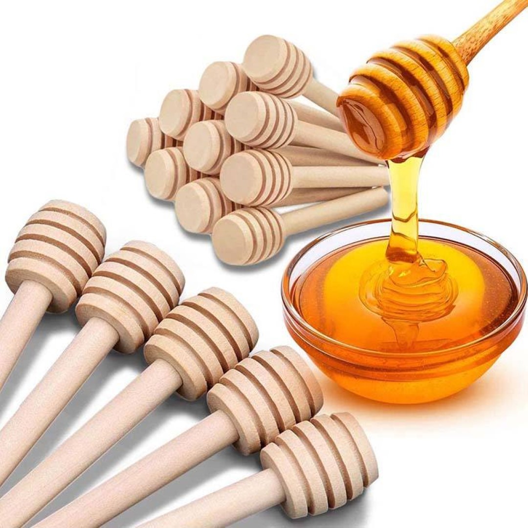 Wooden Honey Dipper Sticks 2