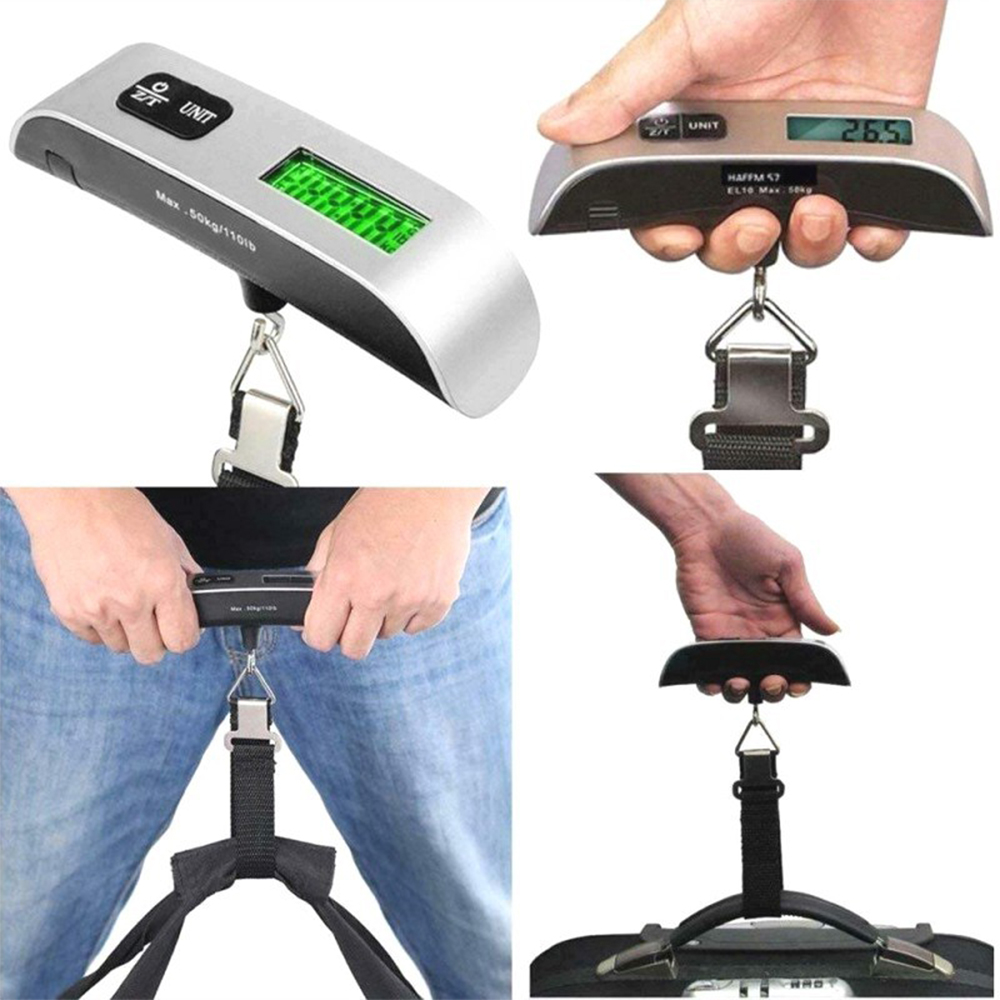 Digital Hanging Luggage Scale with Backlight 3