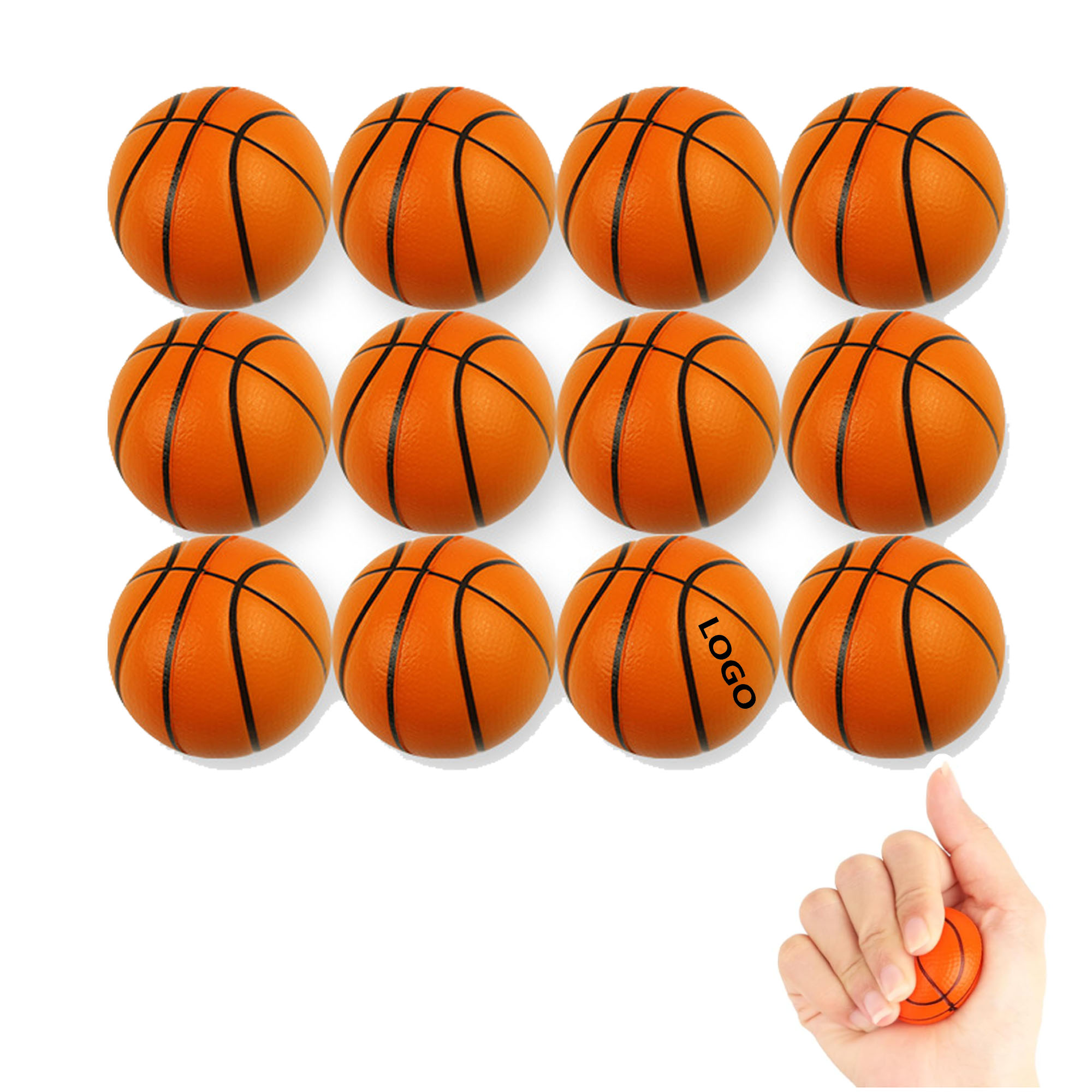 Mini Basketball Stress Balls 2