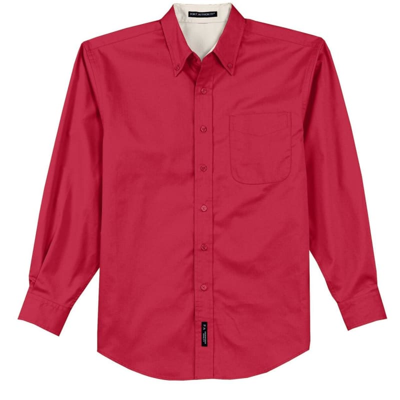 Port Authority Tall Long Sleeve Easy Care Shirt. 80