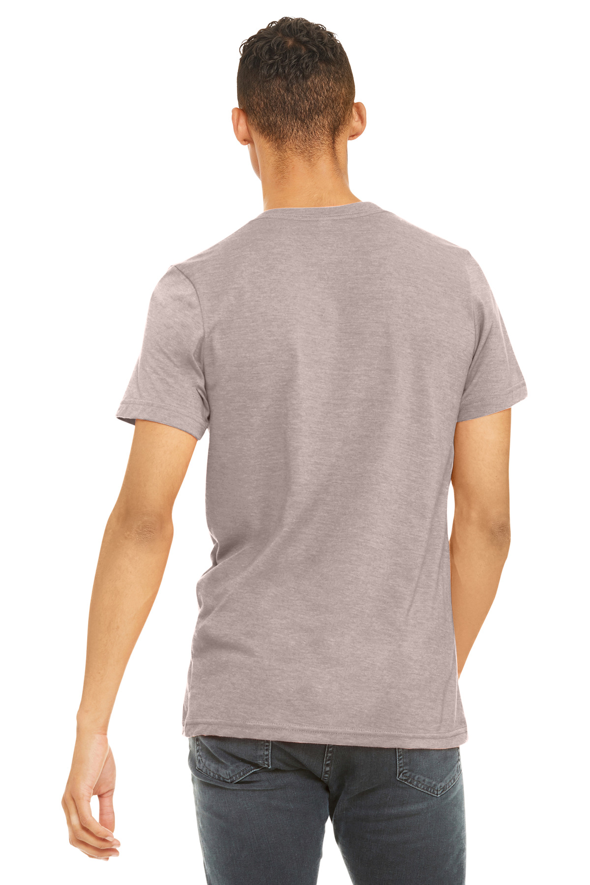 BELLA+CANVAS Unisex Heather CVC Short Sleeve Tee. BC3001CVC 258