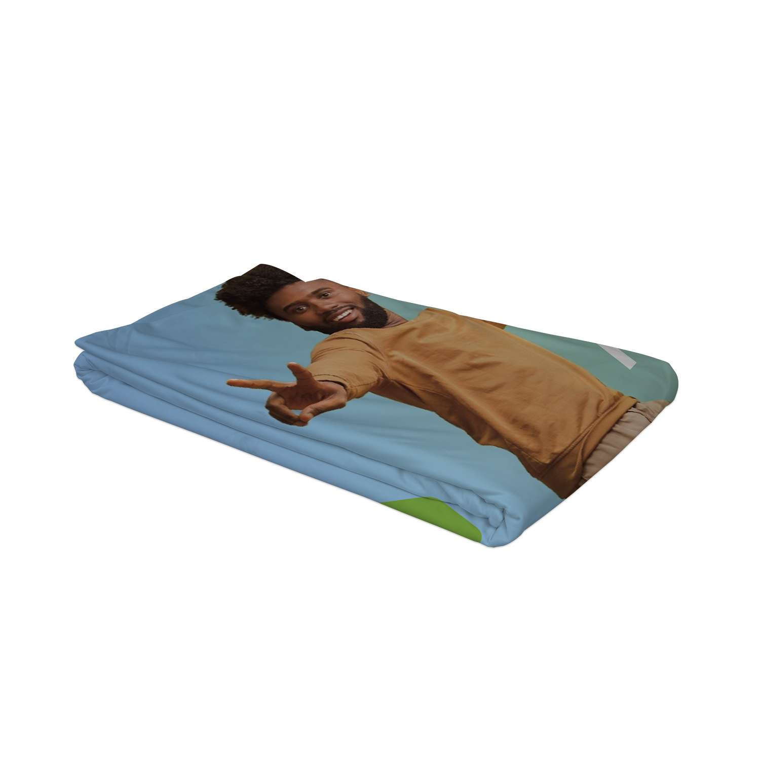 10' Straight Splash Floor Display Face Graphic Panel (Block-Out Fabric)