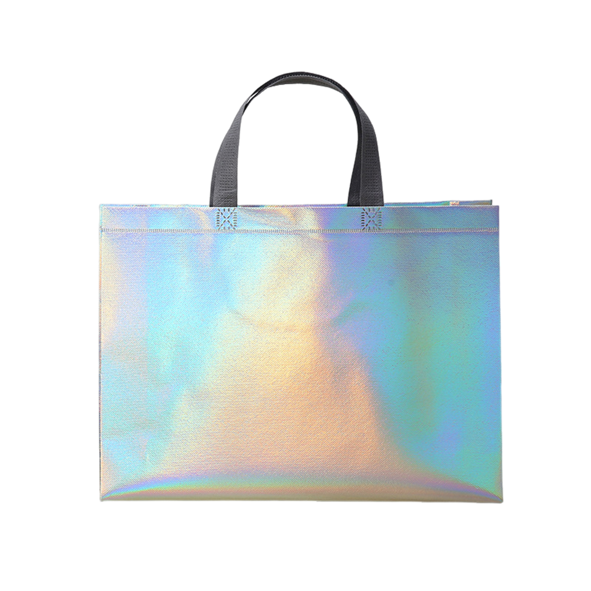 Non Woven Holographic Shopping Bag With Glossy Surface 2