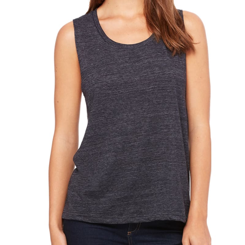 Bella Ladies Flowy Scoop Muscle Tank 6