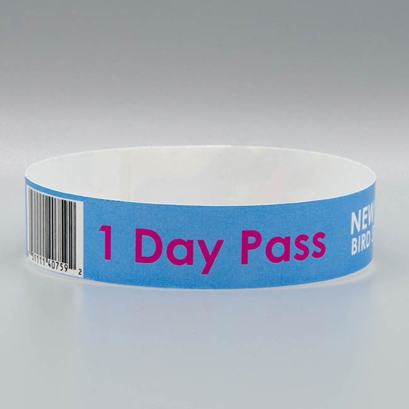 Premium Water-Resistant Paper Wristbands 52