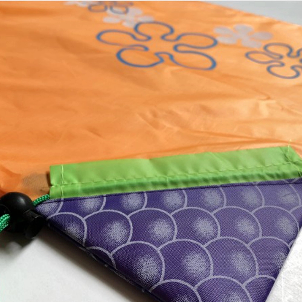 Fold Pull Cord Shopping Grape Bag 8