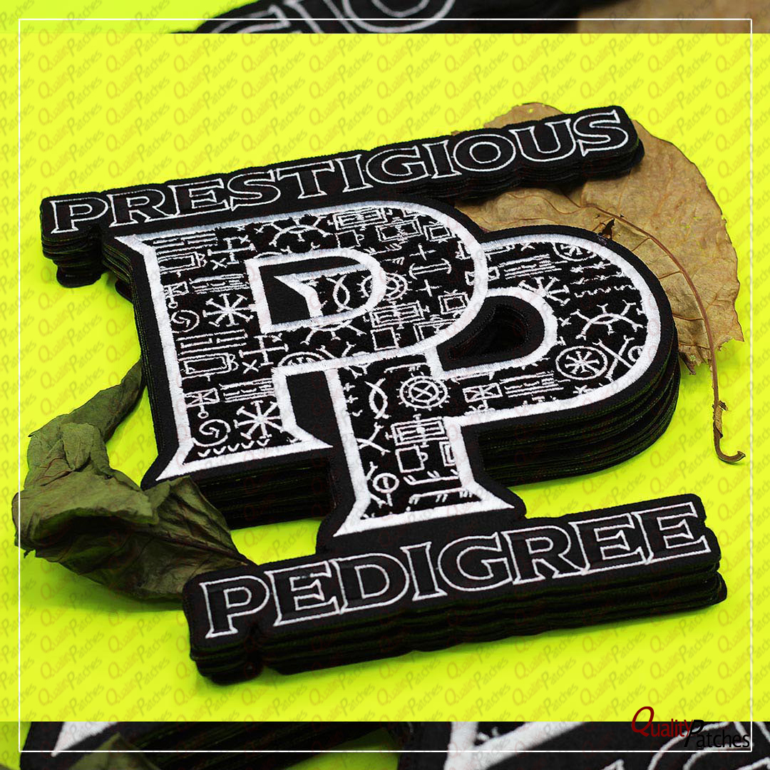 Custom Die Cut Embroidered Patches 89